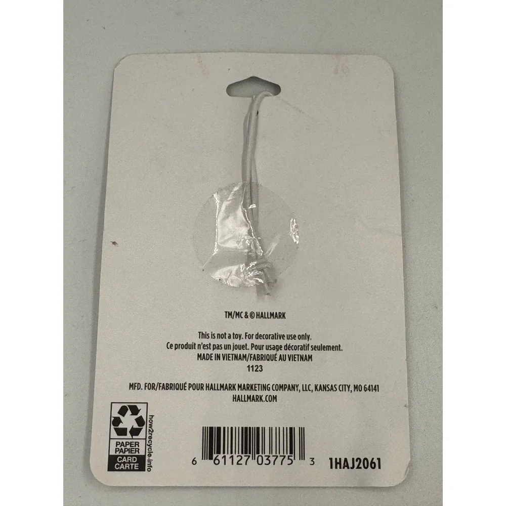 Hallmark 2024 Graduation Ornament Multicolor Glitter Cap Metal 1HAJ2061 NWT